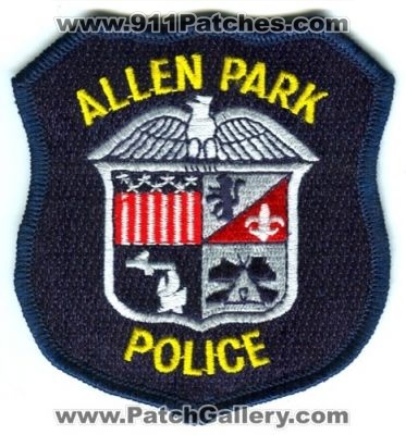 Allen Park Police (Michigan)
Scan By: PatchGallery.com
