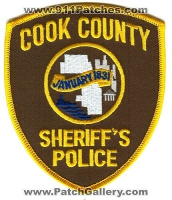 Cook County Sheriff's Police (Illinois)
Scan By: PatchGallery.com
Keywords: sheriffs
