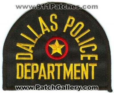 Dallas Police Department (Texas)
Scan By: PatchGallery.com

