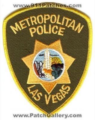 Las Vegas Metropolitan Police (Nevada)
Scan By: PatchGallery.com
