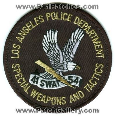 Los Angeles Police Department Special Weapons And Tactics (California)
Scan By: PatchGallery.com
Keywords: lapd swat 41 54