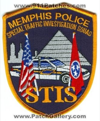 Memphis Police Special Traffic Investigation Squad (Tennessee)
Scan By: PatchGallery.com
Keywords: stis
