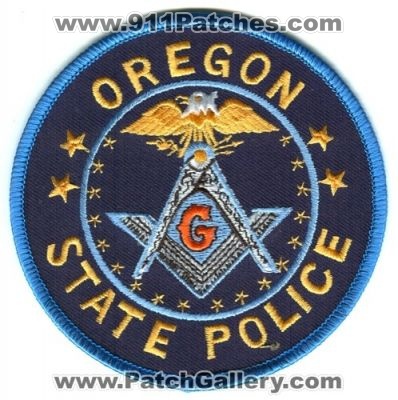Oregon State Police Masonic (Oregon)
Scan By: PatchGallery.com
