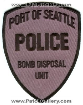 Port of Seattle Police Bomb Disposal Unit (Washington)
Scan By: PatchGallery.com
