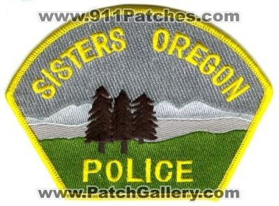 Sisters Police (Oregon)
Scan By: PatchGallery.com

