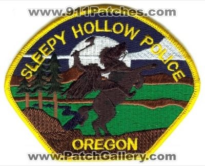 Sleepy Hollow Police (Oregon)
Scan By: PatchGallery.com

