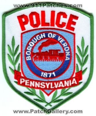 Verona Borough Police (Pennsylvania)
Scan By: PatchGallery.com
Keywords: of