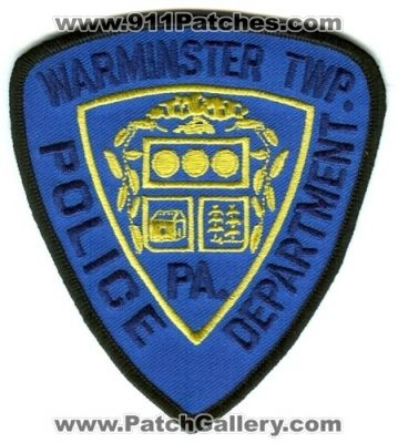 Warminster Township Police Department (Pennsylvania)
Scan By: PatchGallery.com
Keywords: twp. pa.