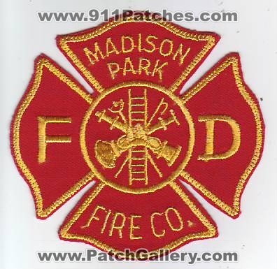 Madison Park Fire Department Company (New Jersey)
Thanks to Dave Slade for this scan.
Keywords: fd co.