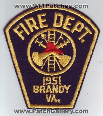 Brandy Fire Department (Virginia)
Thanks to Dave Slade for this scan.
Keywords: dept. va.