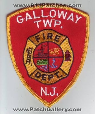 Galloway Township Fire Department (New Jersey)
Thanks to Dave Slade for this scan.
Keywords: twp. dept. n.j.