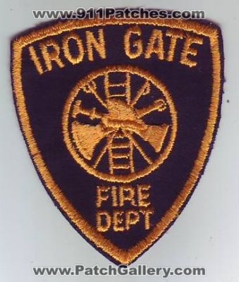 Iron Gate Fire Department (Virginia)
Thanks to Dave Slade for this scan.
Keywords: dept