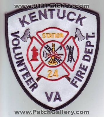 Kentuck Volunteer Fire Department Station 24 (Virginia)
Thanks to Dave Slade for this scan.
Keywords: dept. va