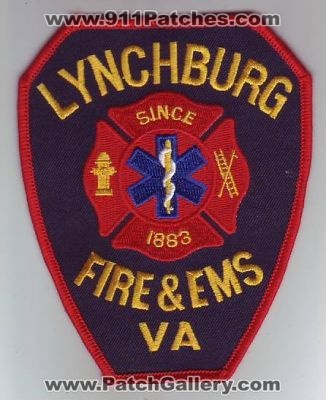 Lynchburg Fire & EMS (Virginia)
Thanks to Dave Slade for this scan.
Keywords: and va
