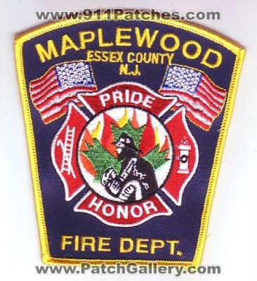 Maplewood Fire Department (New Jersey)
Thanks to Dave Slade for this scan.
Keywords: dept. n.j.