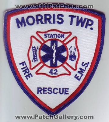 Morris Township Fire Rescue Station 42 (New Jersey)
Thanks to Dave Slade for this scan.
Keywords: twp. e.m.s. ems