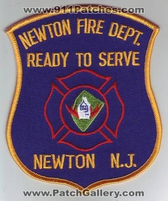 Newton Fire Department (New Jersey)
Thanks to Dave Slade for this scan.
Keywords: dept. n.j.