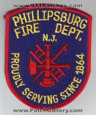 Phillipsburg Fire Department (New Jersey)
Thanks to Dave Slade for this scan.
Keywords: dept. n.j.