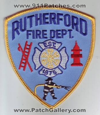 Rutherford Fire Department (New Jersey)
Thanks to Dave Slade for this scan.
Keywords: dept.