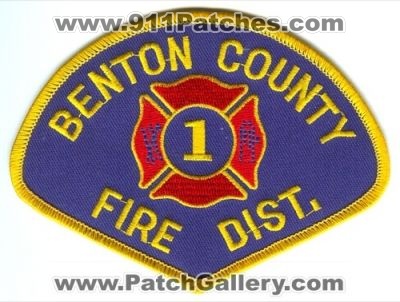 Benton County Fire District 1 Patch (Washington)
Scan By: PatchGallery.com
Keywords: co. dist. number no. #1 department dept.