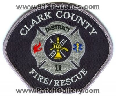 Clark County Fire District 11 (Washington)
Scan By: PatchGallery.com
Keywords: co. dist. number no. #11 department dept. rescue