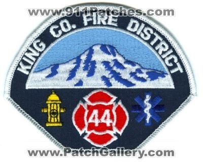 King County Fire District 44 (Washington)
Scan By: PatchGallery.com
Keywords: co. dist. number no. #44 department dept.