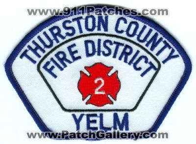 Thurston County Fire District 2 Yelm (Washington)
Scan By: PatchGallery.com
Keywords: co. dist. number no. #2 department dept.