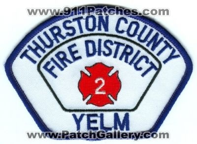Thurston County Fire District 2 Yelm (Washington)
Scan By: PatchGallery.com
Keywords: co. dist. number no. #2 department dept.