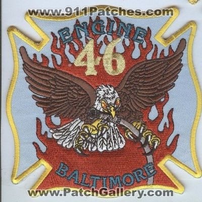 Baltimore City Fire Engine 46 (Maryland)
Thanks to Brent Kimberland for this scan.
