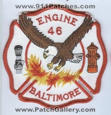 Baltimore City Engine 46 (Maryland)
Thanks to Brent Kimberland for this scan.
