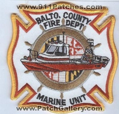 Baltimore County Fire Marine Unit (Maryland)
Thanks to Brent Kimberland for this scan.
Keywords: balto. dept department
