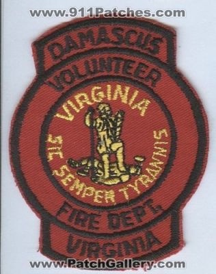 Damascus Volunteer Fire Department (Virginia)
Thanks to Brent Kimberland for this scan.
Keywords: dept.