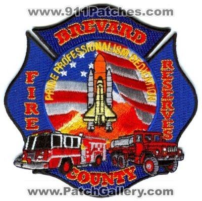 Brevard County Fire Rescue Department Reserves (Florida)
Scan By: PatchGallery.com
Keywords: co. dept. nasa space shuttle pride professionalism dedication