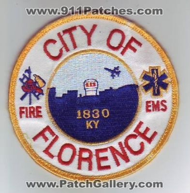 Florence Fire EMS (Kentucky)
Thanks to Dave Slade for this scan.
Keywords: city of ky