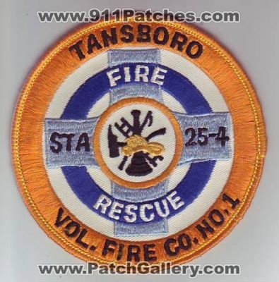 Tansboro Volunteer Fire Company Number 1 Station 25-4 (New Jersey)
Thanks to Dave Slade for this scan.
Keywords: vol. co. no. rescue