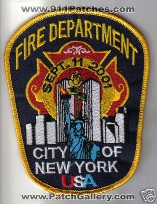 FDNY Fire Department USA (New York)
Thanks to Brent Kimberland for this scan.
Keywords: city of