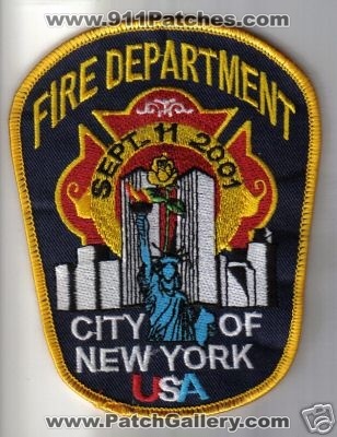 FDNY Fire Department USA (New York)
Thanks to Brent Kimberland for this scan.
Keywords: city of