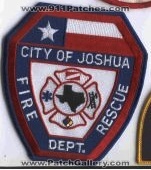 Joshua Fire Department Rescue (Texas)
Thanks to Brent Kimberland for this scan.
Keywords: city of dept.