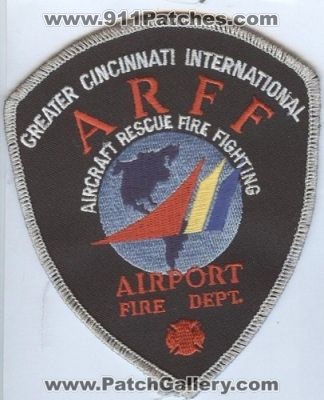 Greater Cincinnati International Airport Fire Department (Ohio)
Thanks to Brent Kimberland for this scan.
Keywords: arff cfr aircraft rescue fire fighting dept. crash