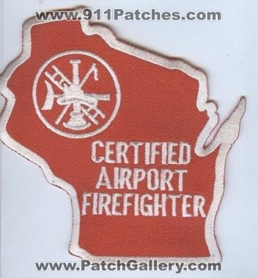 Wisconsin State Certified Airport FireFighter (Wisconsin)
Thanks to Brent Kimberland for this scan.
Keywords: arff cfr