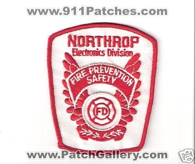 Northrop Electronics Division Fire Prevention Safety (California)
Thanks to Bob Brooks for this scan.
Keywords: fd department