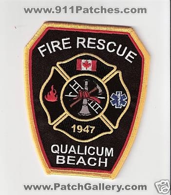 Qualicum Beach Fire Rescue (Canada BC)
Thanks to Bob Brooks for this scan.
