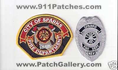 Sparks Fire Department (Nevada)
Thanks to Bob Brooks for this scan.
Keywords: city of dept.