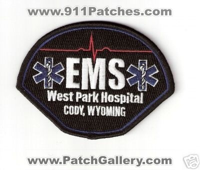 West Park Hospital EMS (Wyoming)
Thanks to Bob Brooks for this scan.
Keywords: cody