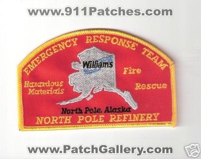 Williams North Pole Refinery Emergency Response Team Fire Rescue (Alaska)
Thanks to Bob Brooks for this scan.
Keywords: hazardous materials hazmat ert
