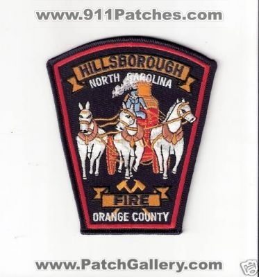 Hillsborough Fire (North Carolina)
Thanks to Bob Brooks for this scan.
