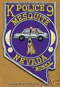 Mesquite Police K-9 (Nevada)
Thanks to apdsgt for this scan.
Keywords: k9