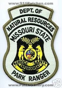 Missouri State Park Ranger (Missouri)
Thanks to apdsgt for this scan.
Keywords: department dept. of natural resources dnr