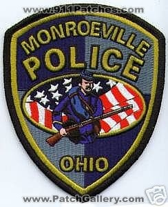 Monroeville Police (Ohio)
Thanks to apdsgt for this scan.
