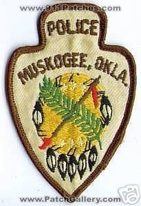 Muskogee Police (Oklahoma)
Thanks to apdsgt for this scan.
Keywords: okla.